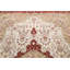 Tapis oriental unique à teinture végétale Tabriz noué à la main 9 pi 2 po x 12 pi 11 po