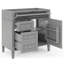 Meuble-lavabo de salle de bain sans lavabo-113655120-113655122