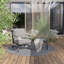 Ensemble de chaises pivotantes 2 pièces Fanshuai-1679090708