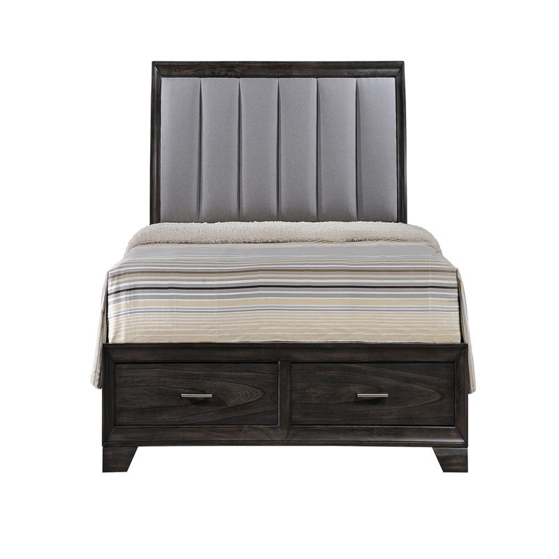 Tête de lit tapissier 1pc, gris, Très grand
