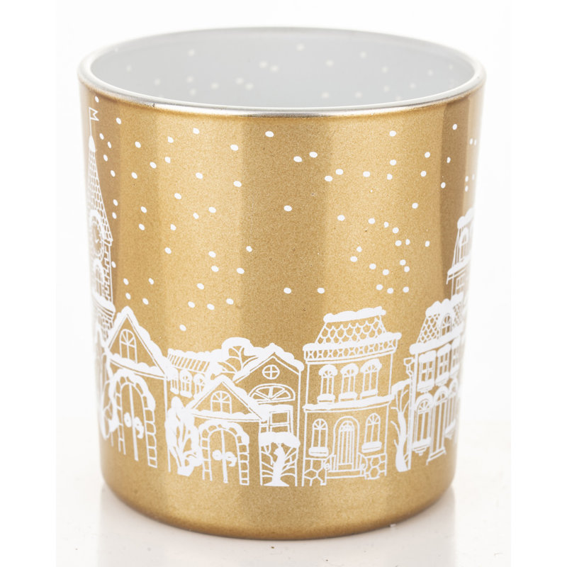 Beacsfield Glass Tabletop Tealight Holder