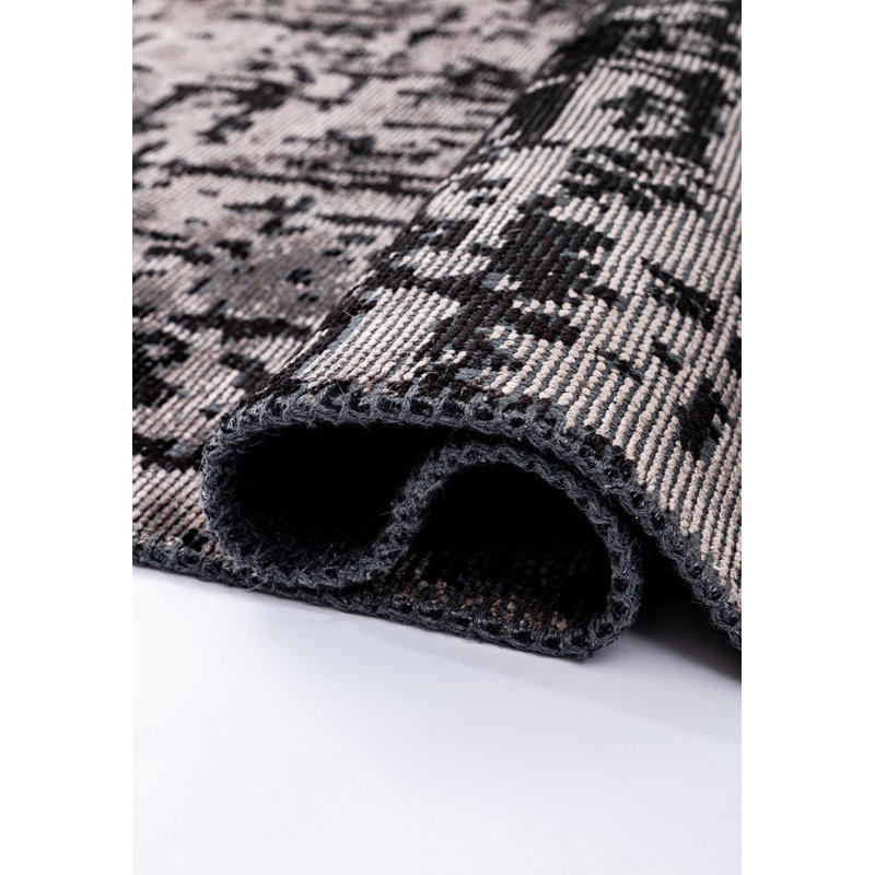 Rapture Abstract Area Rug, Square 9'10"