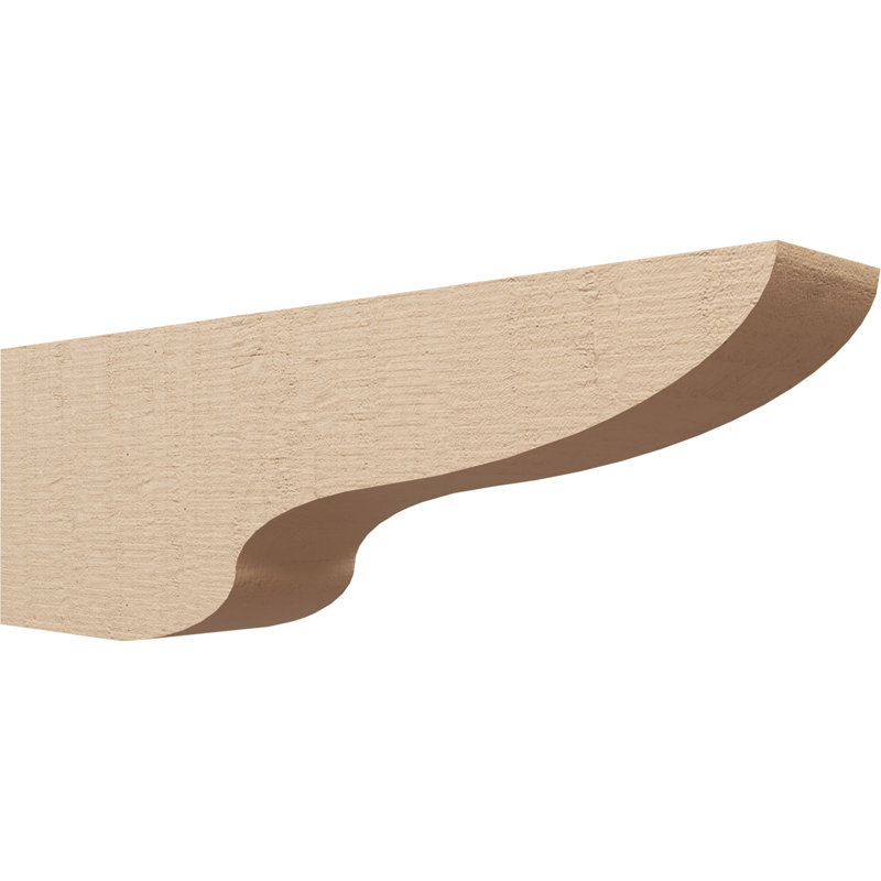 Bois de cèdre brut Greensboro TimberThane Corbel, apprêté brun clair, H 10 po x l 5 po x P 30 po
