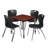 Romig Kee 100" L Breakroom Table and Chair Set-85728122-85728124-93833616