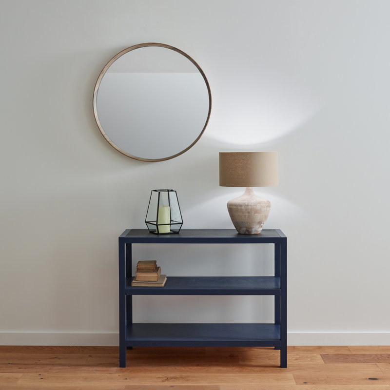Minoa Solid Wood Lamp Base Lamp, White