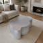 Stainless Steel Top Coffee Table-10761365