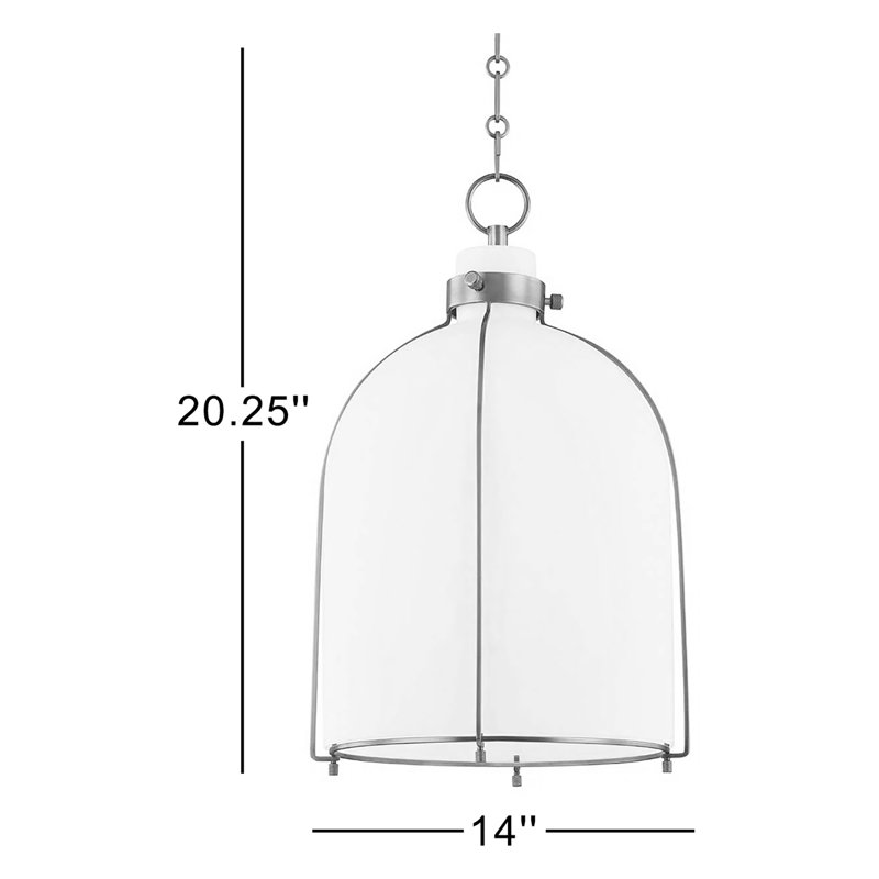 Eldridge 1 - Light Pendant, Aged Brass