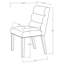Chaise d'appoint rembourrée (ensemble de 2)-1390286427