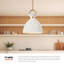 Luminaire suspendu en forme de dôme à 1 lumière Tinka-88045240-88045236-88360831