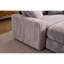 Fauteuil-lit moderne avec coussin amovible - Confortable, velours côtelé pour le salon, la chambre à coucher, le salon confortable, le style, le revêtement doux