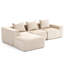 Modular Comfort Corduroy Sofa - Modern Design For Versatile Living Spaces