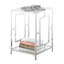 Sapienza Metal Frames End Table with Shelves-97811107