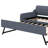 Twin Upholstery Daybed With Trundle And USB-1100962209
