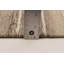 Tapis unique en laine nouvel âge rectangulaire 5 pi 3 po x 8 pi brun clair
