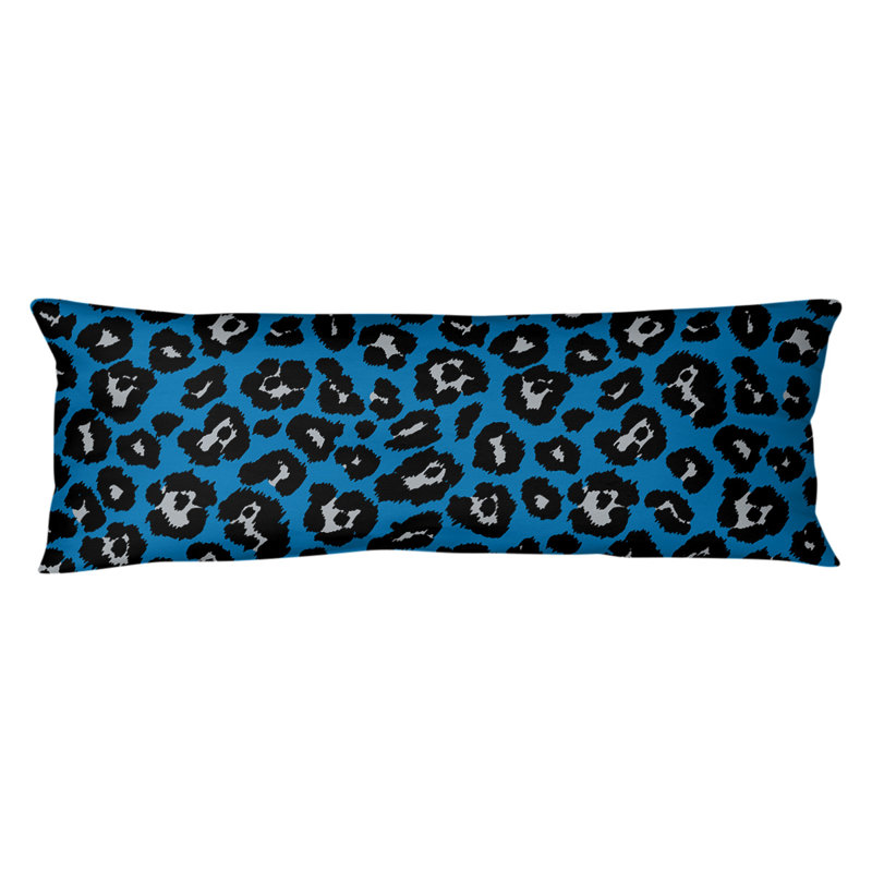 Polyester Medium Pillow, Blue/Gray, Microfiber