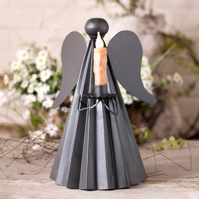 13.5'' H Metal Tabletop Candlestick