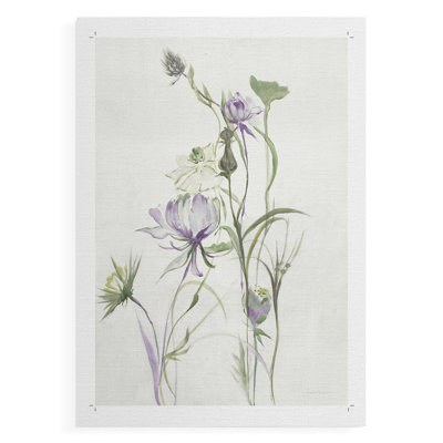Fleurs d'été tardives II V30 - Impression sur toile seulement - NON-CADRE