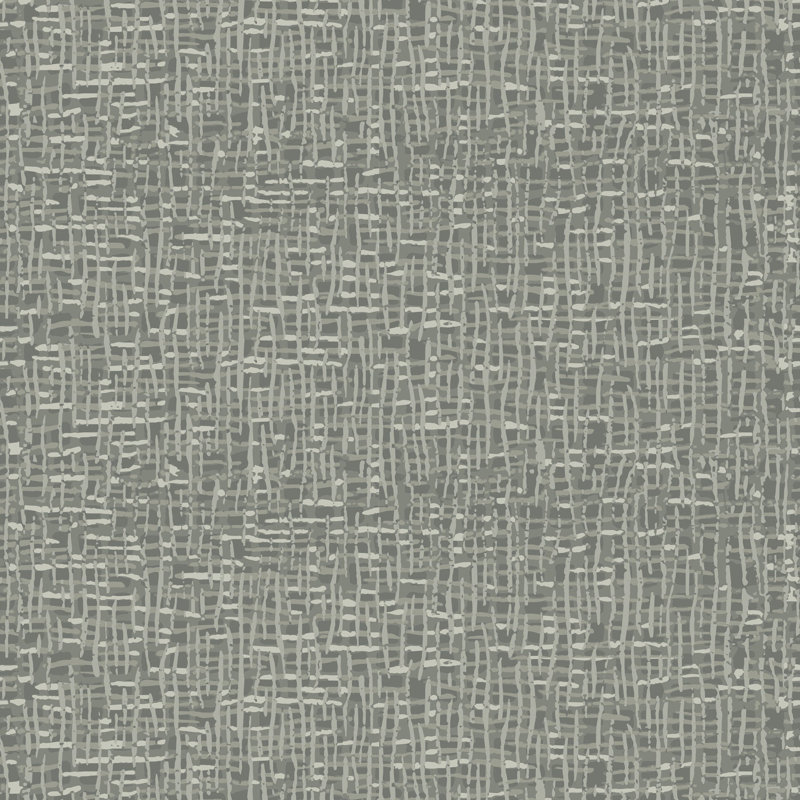 Papier peint gris anthracite Atomic Weave