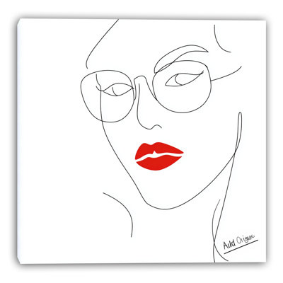 Ivory Motion Wrapped Canvas Wall Art