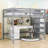 Faroug Kids Full Loft Bed-2062554806
