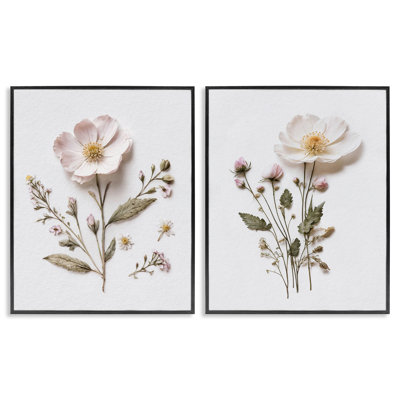 Ensemble de 2 giclées encadrées Minimal