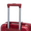14 "/ 20" 2 pièces / ensemble dans un bagage à roulettes en ABS, avec serrure à combinaison et ouverture avant, étui à cosmétiques 14 "