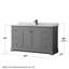 Ensemble de meuble-lavabo simple 60 po Avery-41604588-80213030