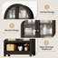Armoire de rangement au-dessus de la toilette pour salle de bain-2123797616