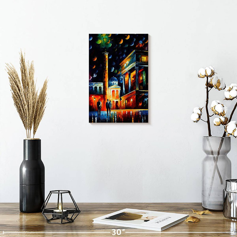 Aime Athens Night II, 12" H x 8" W