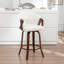 Tabouret de comptoir pivotant en similicuir Providence-128799122