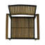 Chaise en bois et métal Bridget, ensemble de 2-62562815