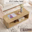 Table basse 47 "avec rangement ouvert-1810394072