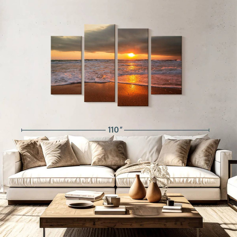 Gillard Summer Gillard Sunrise, H 48 po x l 75 po
