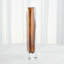 Square Tower Vase-Dark Amber