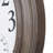 26.2" Quartz Outdoor Brushed Gray Oak Analog Clock with Thermometer & Hygrometer
