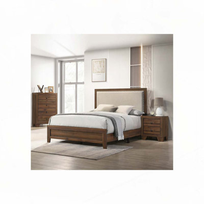 Upholstered Bed Tufted Nailhead Trim