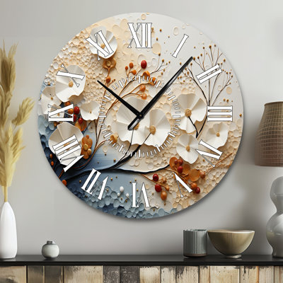 Horloge murale Ethereal Elegance
