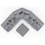 Canapé modulaire inclinable 3 pièces Julieza-3103124