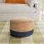 Teele 18" Wide Round Pouf Ottoman-626699981