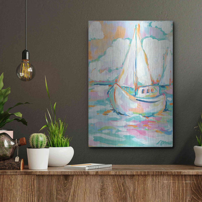 «Pink Sea» par Jessica Mingo, H 16 po x l 12 po