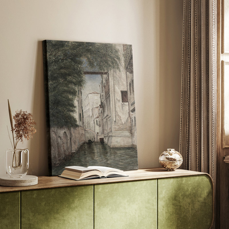 Paysage rétro CXL - galerie Cavas sur mesure, H 60 po x l 40 po