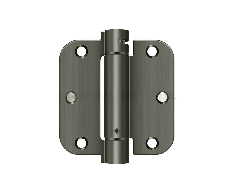 Steel Hinge, Antique Nickel