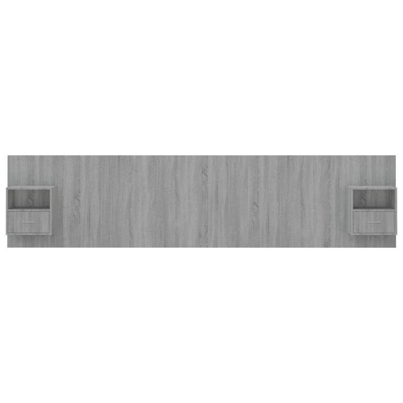 Headboard, Grey, Super King (6')