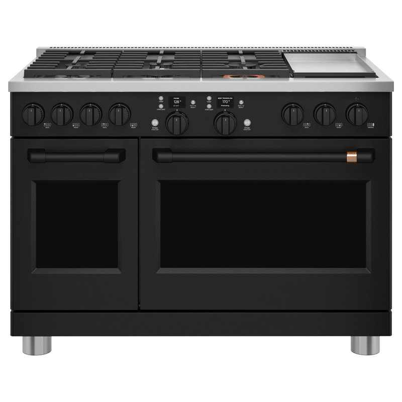 Café Handle & Knob Set For Pro Range And Rangetop, Flat Black