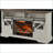 Electric Fireplaces 60 Inch Entertainment Center with Door Sensor, Jasmine White | Insert | Vent Free-254900859