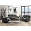 Chenille moderne inclinable avec table rabattable fonctionnelle et relaxation