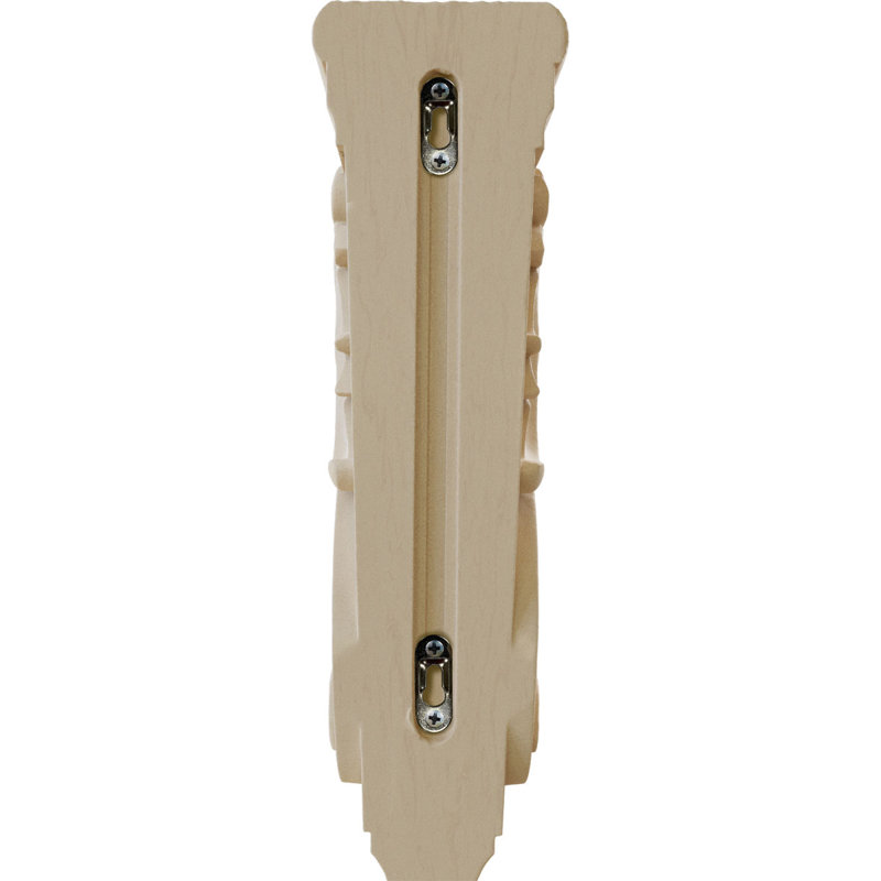 Alder 14" Traditional Unfinished Wood Corbel