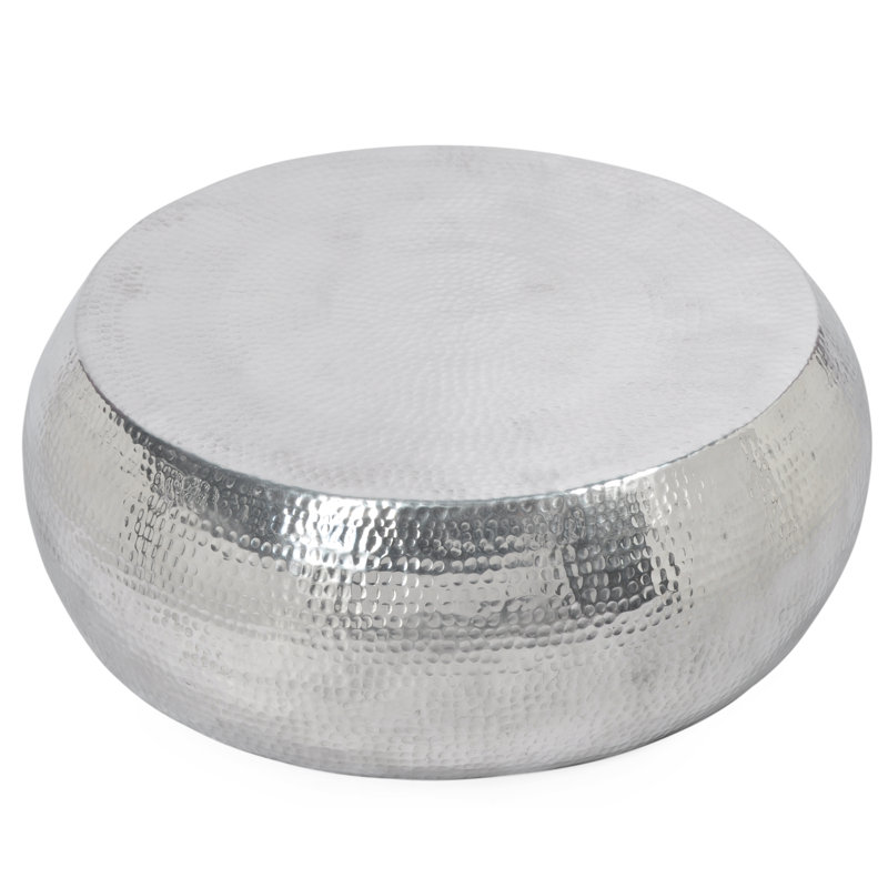 Tabla Coffee Table, Silver