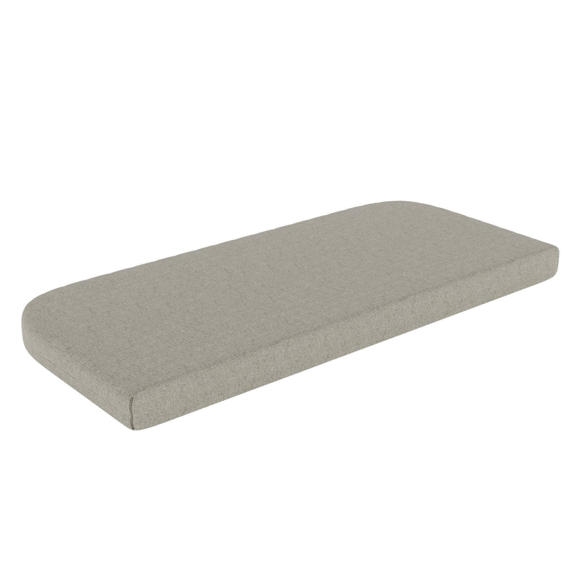 Sunbrella® Outdoor 3'' Bench Cushion, Spectrum Dove Sunbrella® Plainweave