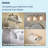 Moen 6-Function Handheld Shower Head with Hose , Detachable Hand Shower, Chrome, 280H1